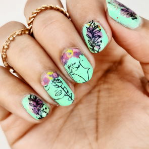 art-inspired nail designs